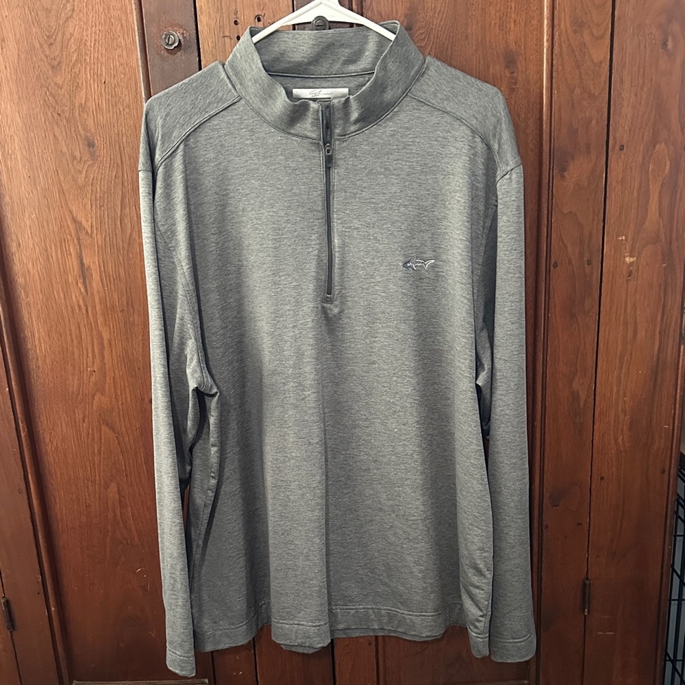 Greg Norman Gray XL Performance Pullover